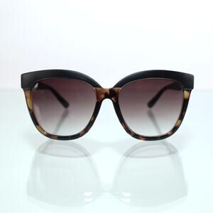 Kenneth Cole Reaction Oversized Sunglasses - Dark Havana/Gradient Brown - NWT